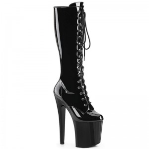 Botas Hasta La Rodilla Pleaser Enchant-2023 Mujer Negras | ESPAÑA ALNRB