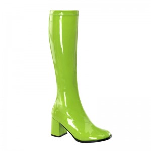 Botas Hasta La Rodilla Pleaser Gogo-300 Mujer Verde | ESPAÑA SGJYP