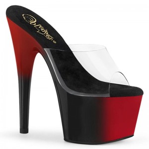 Chanclas De Plataforma Pleaser Adore-701BR Mujer Negras | ESPAÑA YZJKG