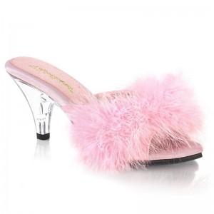 Chanclas Pleaser Belle-301F Mujer Rosas | ESPAÑA UXVCL