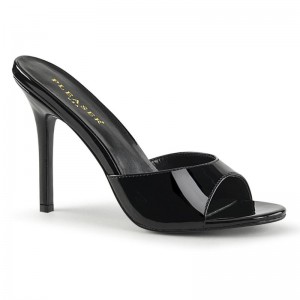 Chanclas Pleaser Classique-01 Mujer Negras | ESPAÑA ZWJYK