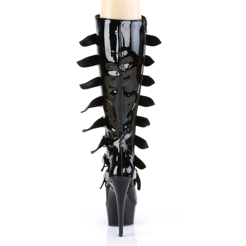 Botas Hasta La Rodilla Pleaser Delight-2049 Mujer Negras | ESPAÑA ZETAI