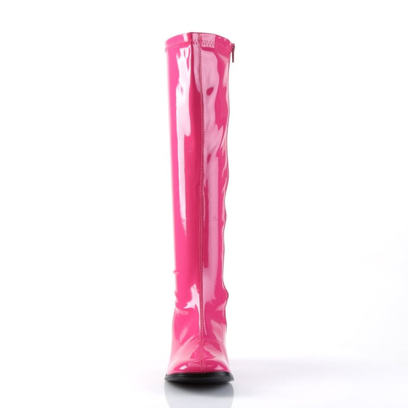 Botas Hasta La Rodilla Pleaser Gogo-300 Mujer Rosas | ESPAÑA GBIFC