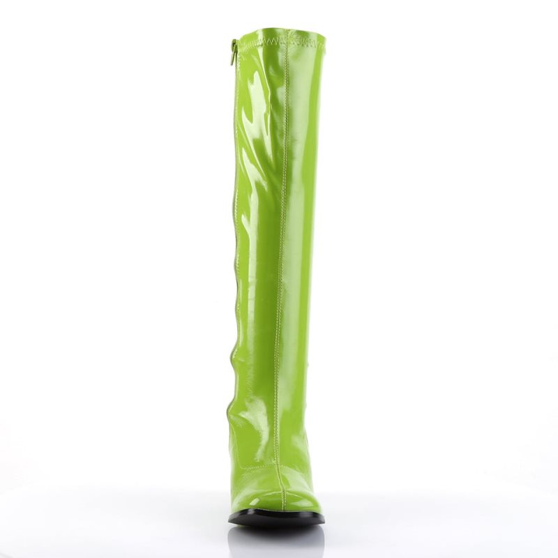 Botas Hasta La Rodilla Pleaser Gogo-300 Mujer Verde | ESPAÑA SGJYP