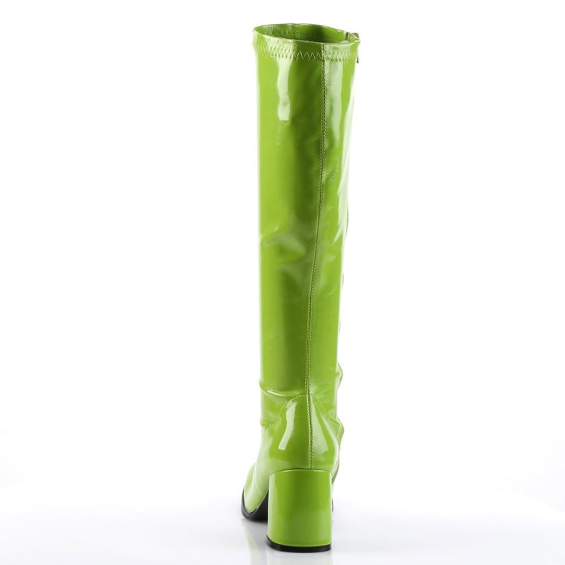 Botas Hasta La Rodilla Pleaser Gogo-300 Mujer Verde | ESPAÑA SGJYP