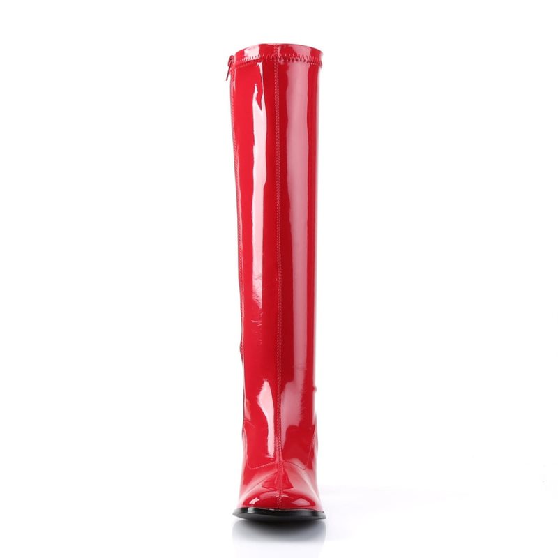 Botas Hasta La Rodilla Pleaser Gogo-300 Mujer Rojas | ESPAÑA IEKJB