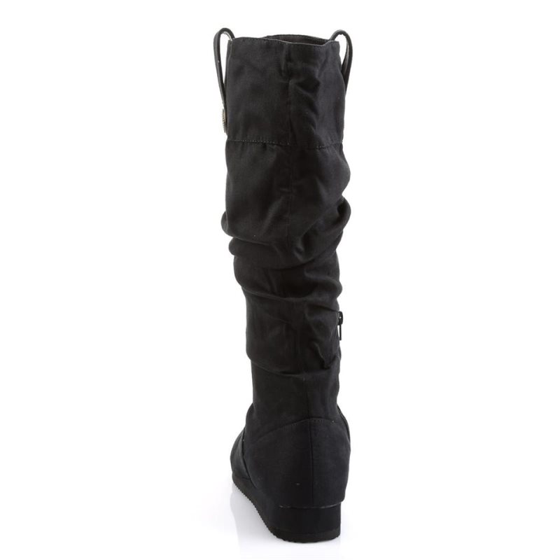 Botas Hasta La Rodilla Pleaser Renaissance-104 Mujer Negras | ESPAÑA NRKZD