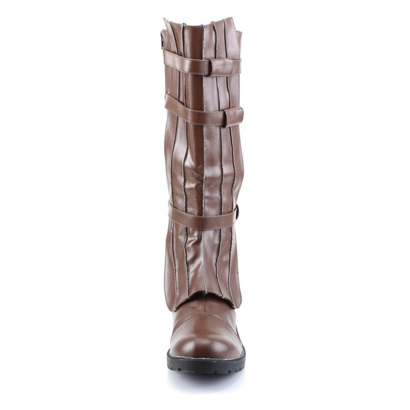 Botas Hasta La Rodilla Pleaser Walker-130 Hombre Marrones | ESPAÑA PYMXZ