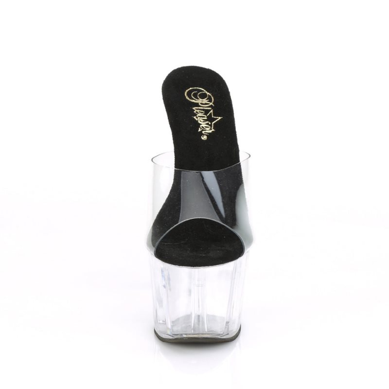 Chanclas De Plataforma Pleaser Adore-701 Mujer Negras | ESPAÑA WSYDX