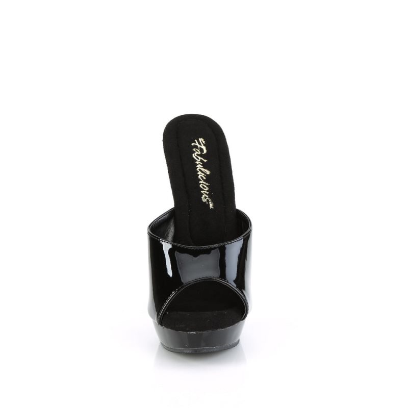 Chanclas De Plataforma Pleaser Sultry-601 Mujer Negras | ESPAÑA WBPNX