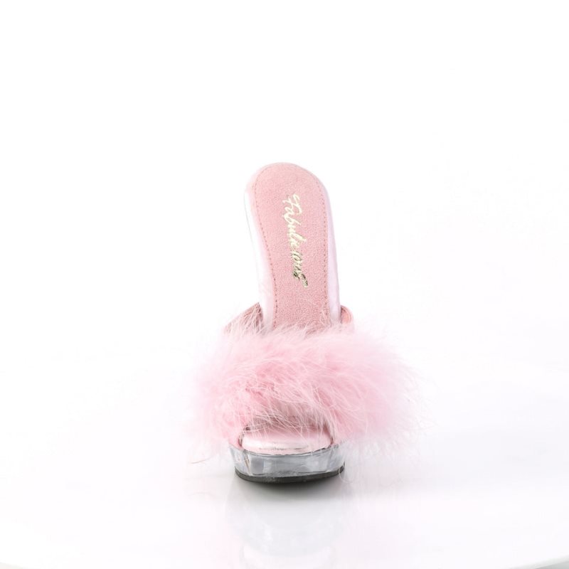 Chanclas De Plataforma Pleaser Sultry-601F Mujer Rosas | ESPAÑA XNAEJ