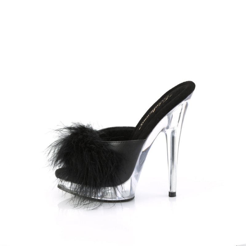 Chanclas De Plataforma Pleaser Sultry-601F Mujer Negras | ESPAÑA FTUCR