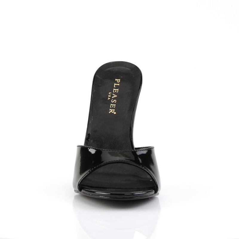 Chanclas Pleaser Classique-01 Mujer Negras | ESPAÑA ZWJYK