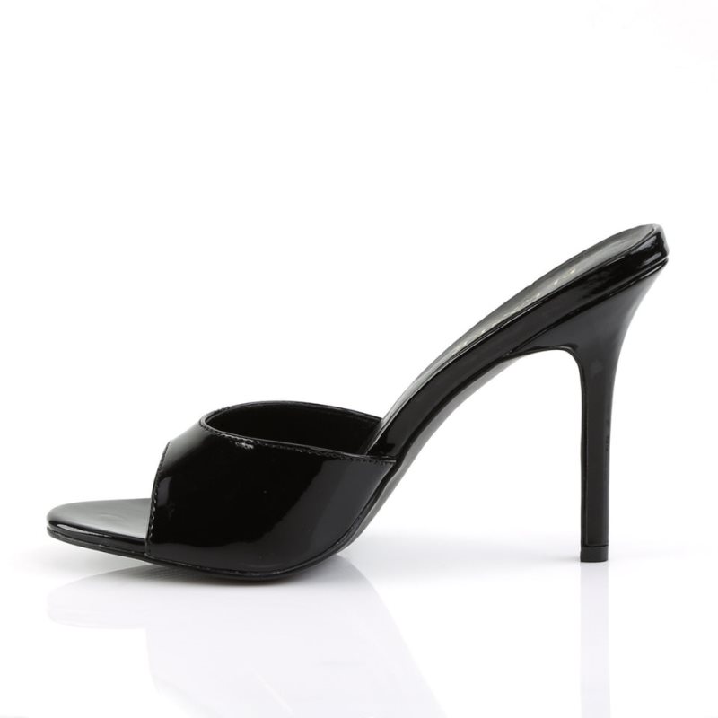 Chanclas Pleaser Classique-01 Mujer Negras | ESPAÑA ZWJYK