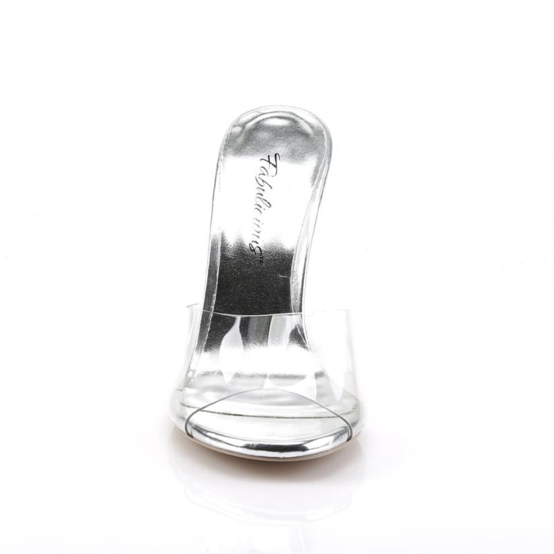 Chanclas Pleaser Clearly-401 Mujer Clear | ESPAÑA FVLXJ