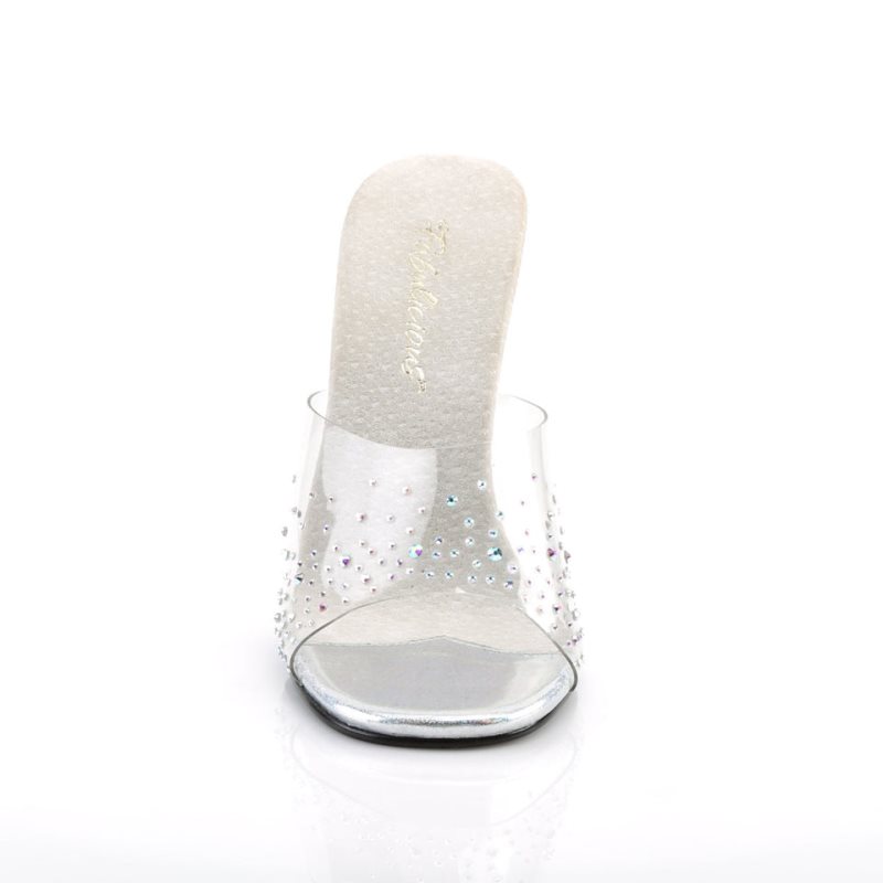 Chanclas Pleaser Gala-01SD Mujer Clear | ESPAÑA TOSNU