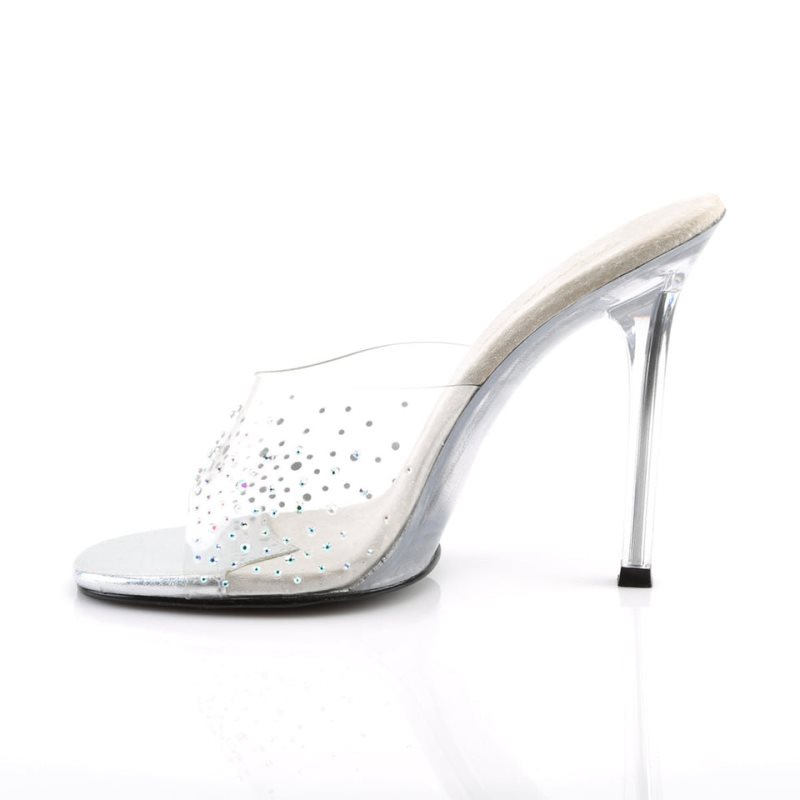 Chanclas Pleaser Gala-01SD Mujer Clear | ESPAÑA TOSNU