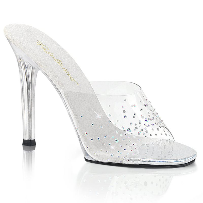 Chanclas Pleaser Gala-01SD Mujer Clear | ESPAÑA TOSNU