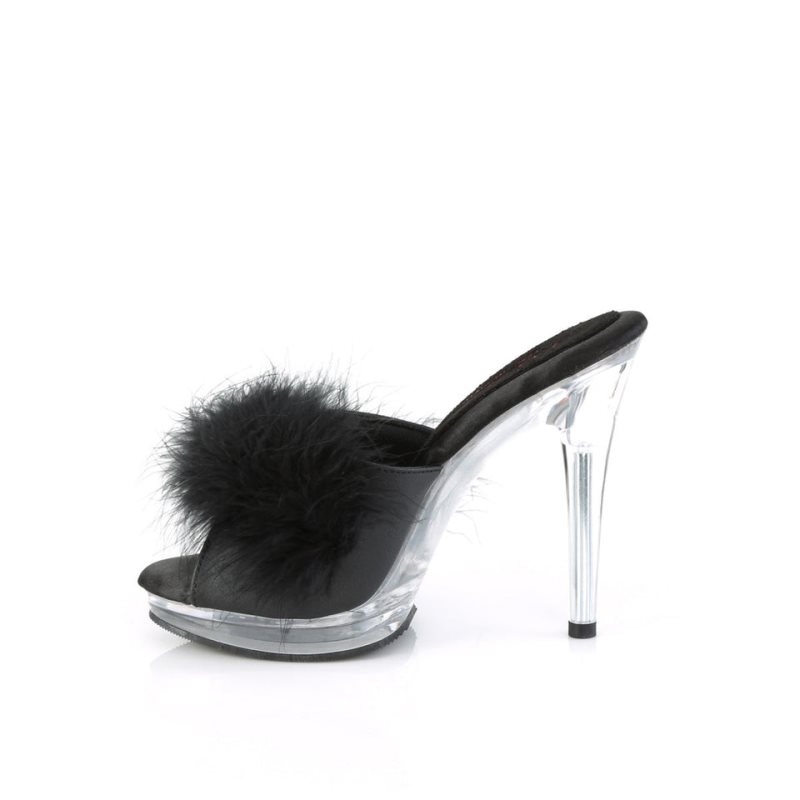 Chanclas Pleaser Glory-501F-8 Mujer Negras | ESPAÑA OBYIH